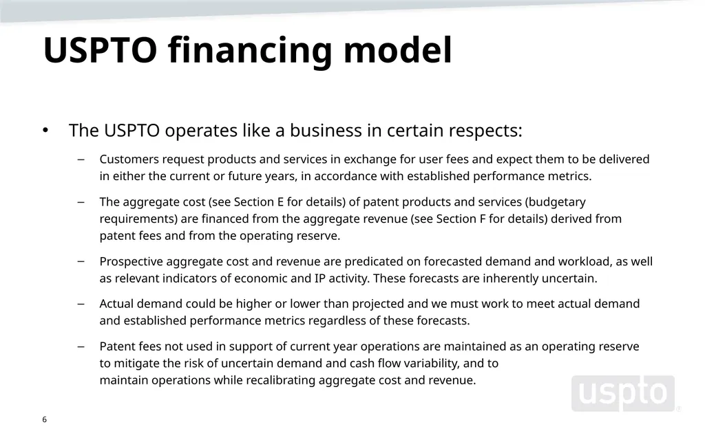 May 2023 Patent Fee Proposal Background - slide 6 of 60