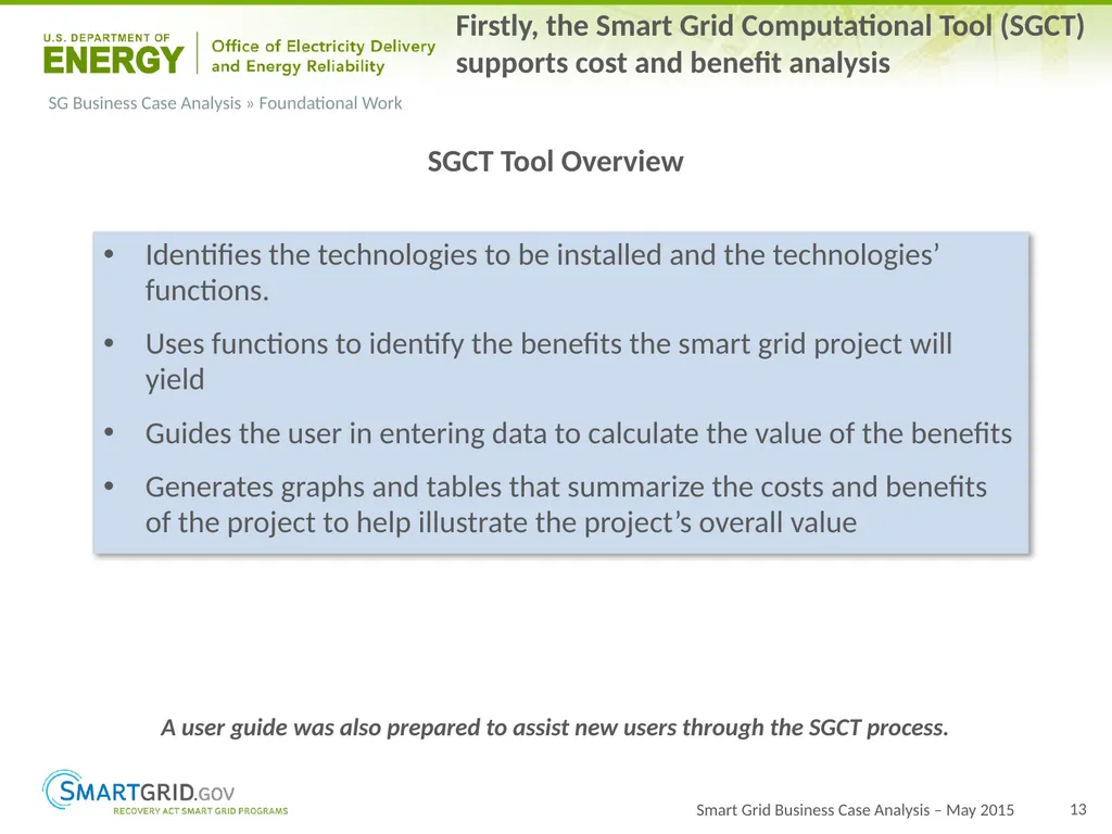 2015 Progress Report for OE ARRA Smart Grid - slide 13 of 37