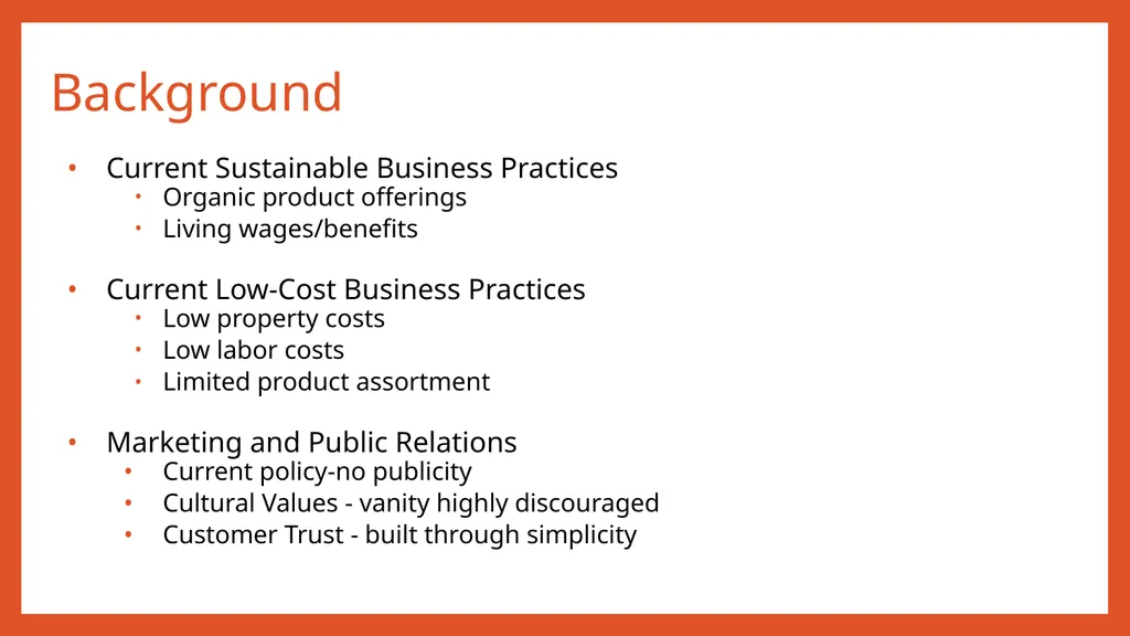 ALDI: Corporate Responsibility Strategy Madeline - slide 3 of 15