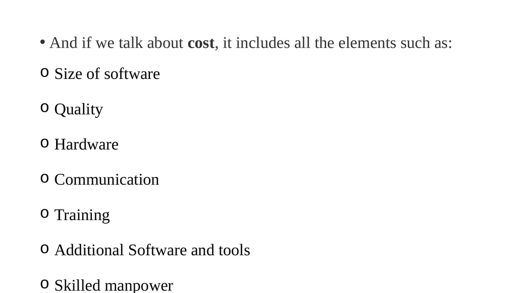 Importance of Software Project Management - slide 7 of 57