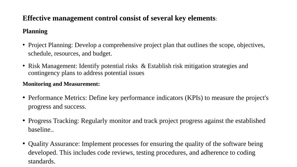 Importance of Software Project Management - slide 35 of 57