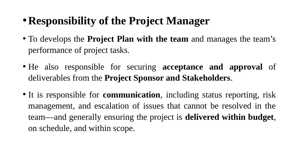 Importance of Software Project Management - slide 32 of 57