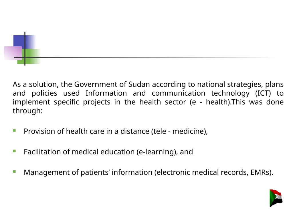 The Republic of Sudan Ministry of Security and - slide 18 of 30