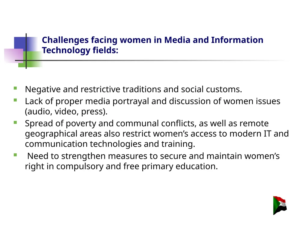 The Republic of Sudan Ministry of Security and - slide 27 of 30