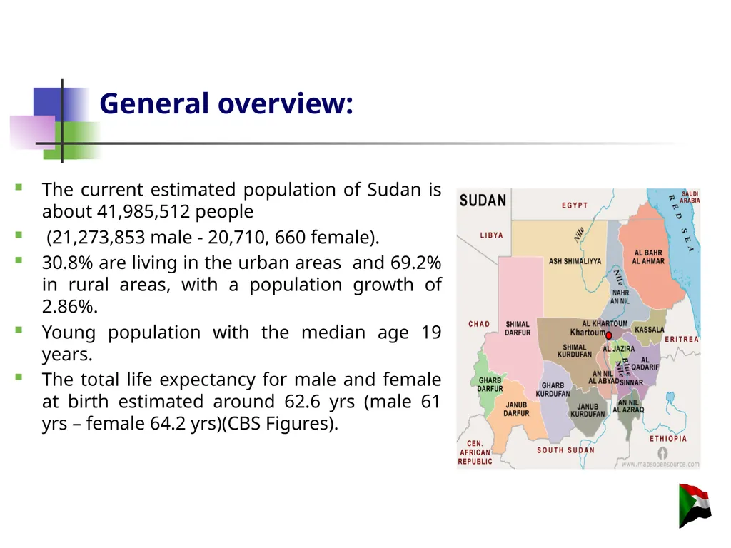 The Republic of Sudan Ministry of Security and - slide 3 of 30