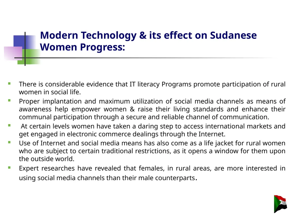 The Republic of Sudan Ministry of Security and - slide 16 of 30