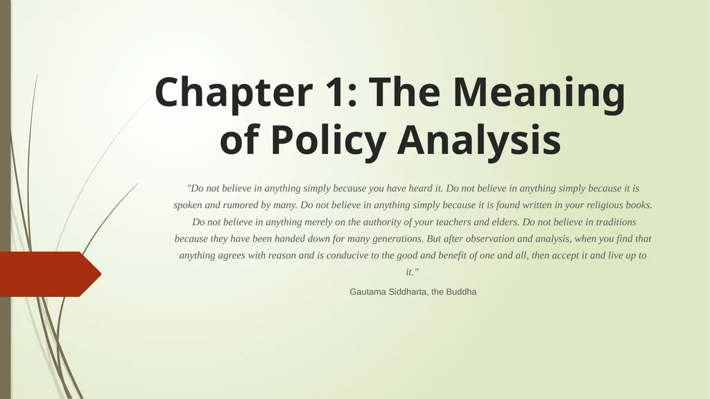THE ECONOMIC ANALYSIS OF PUBLIC POLICY,2nd Edition - slide 3 of 30