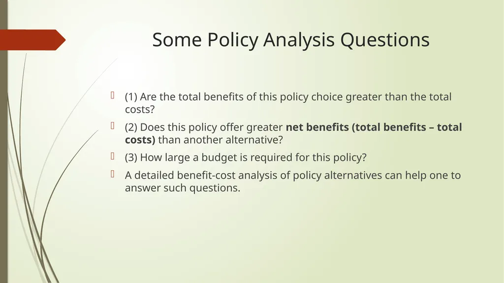 THE ECONOMIC ANALYSIS OF PUBLIC POLICY,2nd Edition - slide 6 of 30