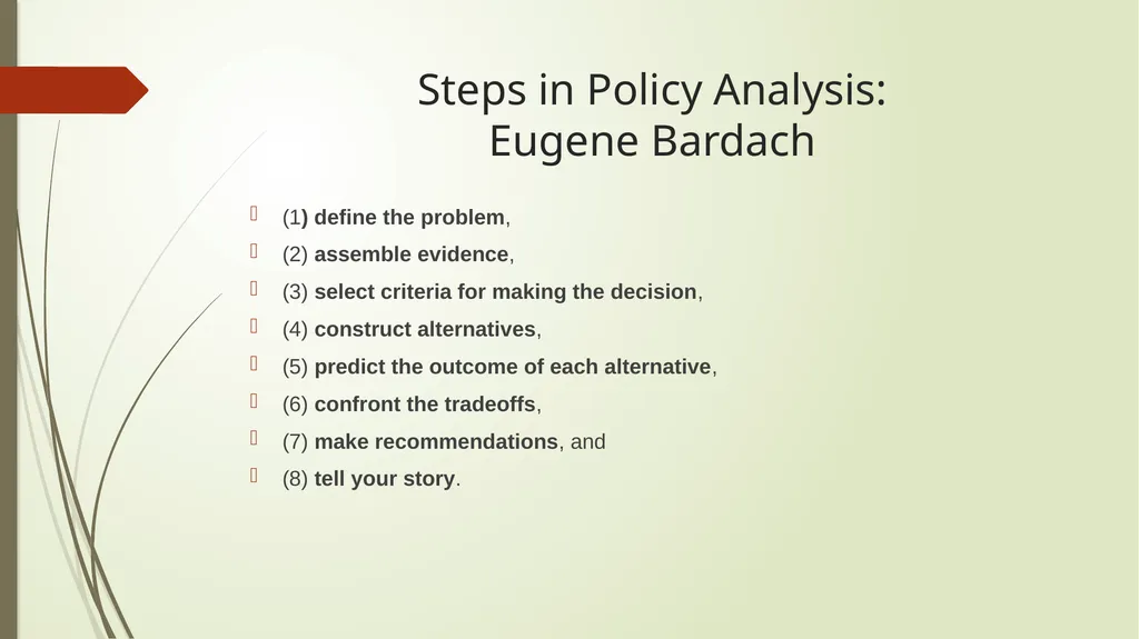 THE ECONOMIC ANALYSIS OF PUBLIC POLICY,2nd Edition - slide 13 of 30