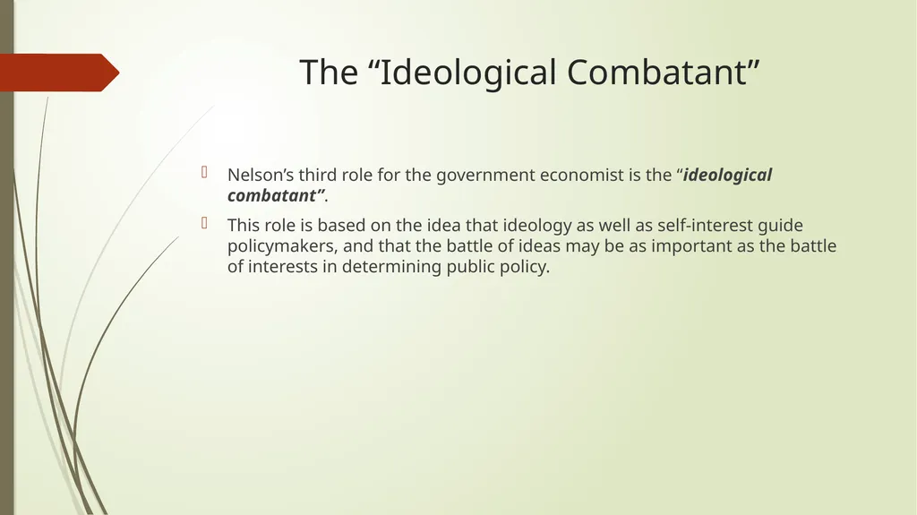THE ECONOMIC ANALYSIS OF PUBLIC POLICY,2nd Edition - slide 18 of 30