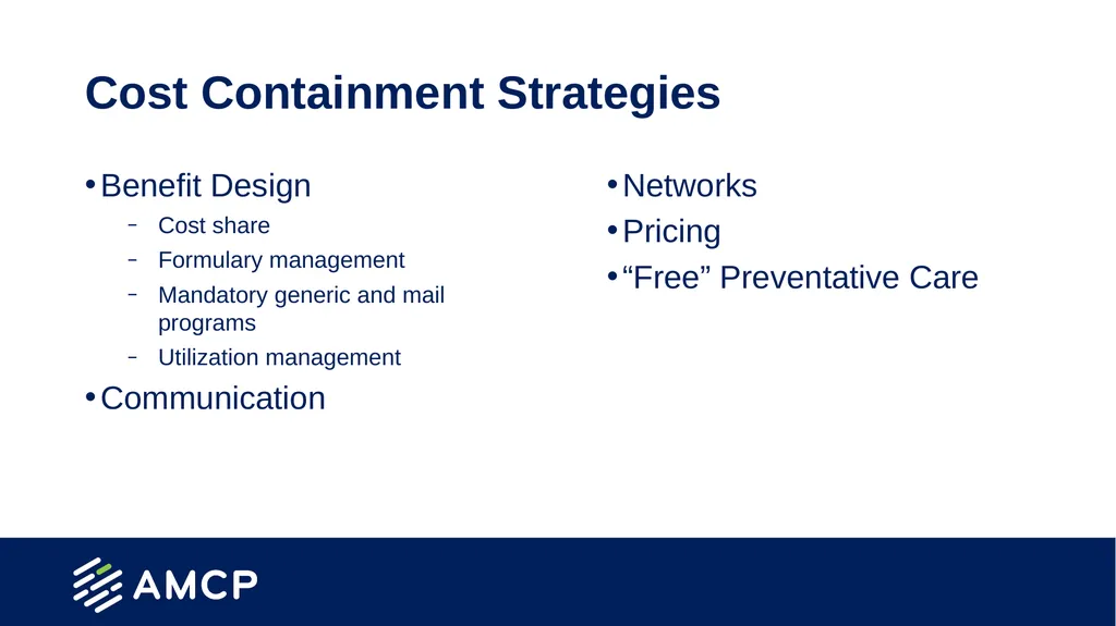 Pharmacy Practice in Managed Care Presentation - slide 6 of 38