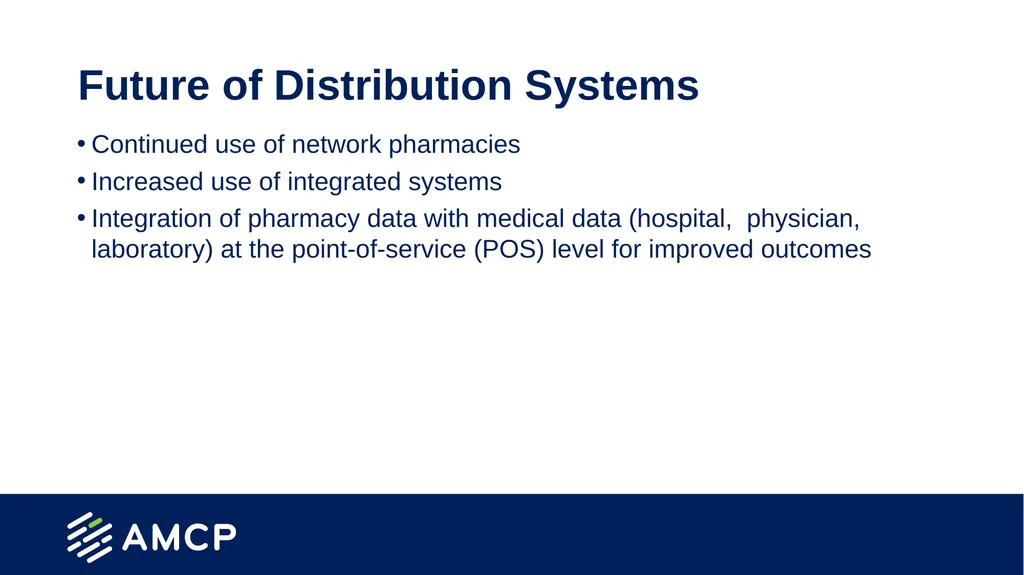 Pharmacy Practice in Managed Care Presentation - slide 31 of 38