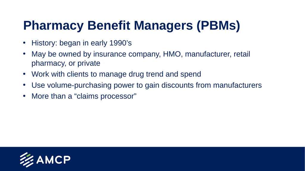 Pharmacy Practice in Managed Care Presentation - slide 20 of 38