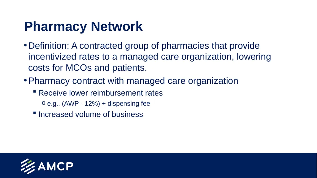 Pharmacy Practice in Managed Care Presentation - slide 11 of 38
