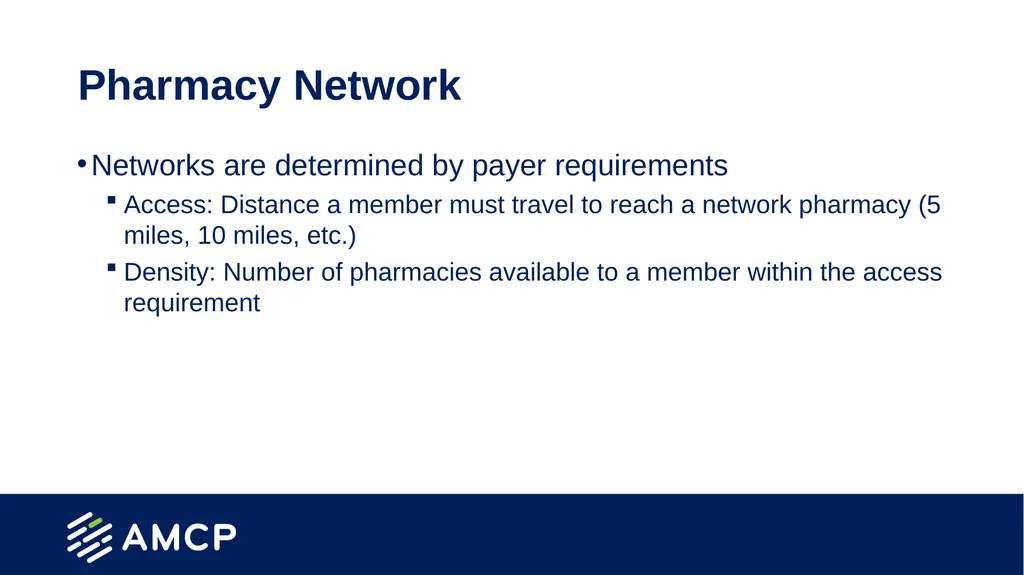 Pharmacy Practice in Managed Care Presentation - slide 12 of 38