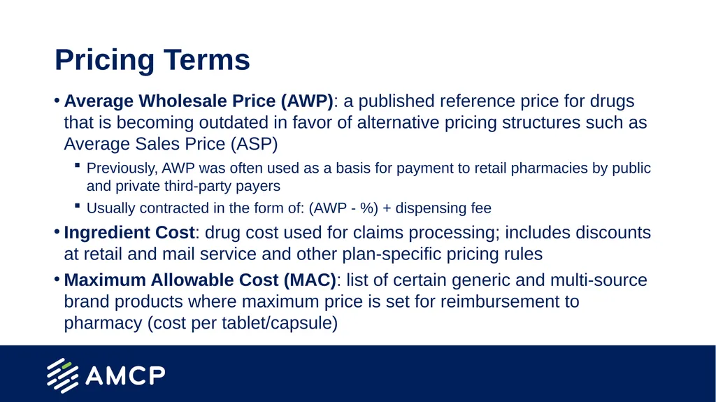 Pharmacy Practice in Managed Care Presentation - slide 16 of 38