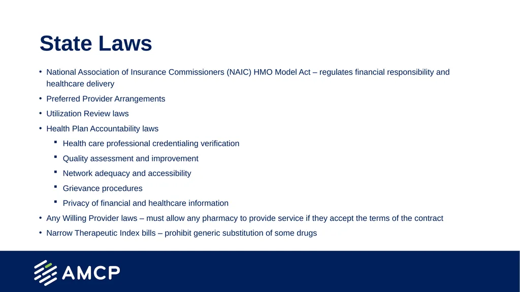 Pharmacy Practice in Managed Care Presentation - slide 30 of 38