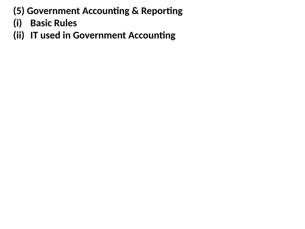 Government Accounting Target Government - slide 12 of 62