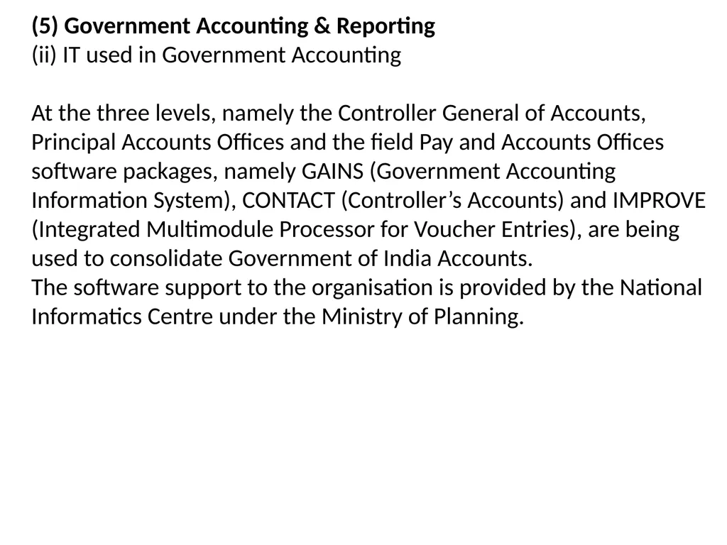 Government Accounting Target Government - slide 14 of 62