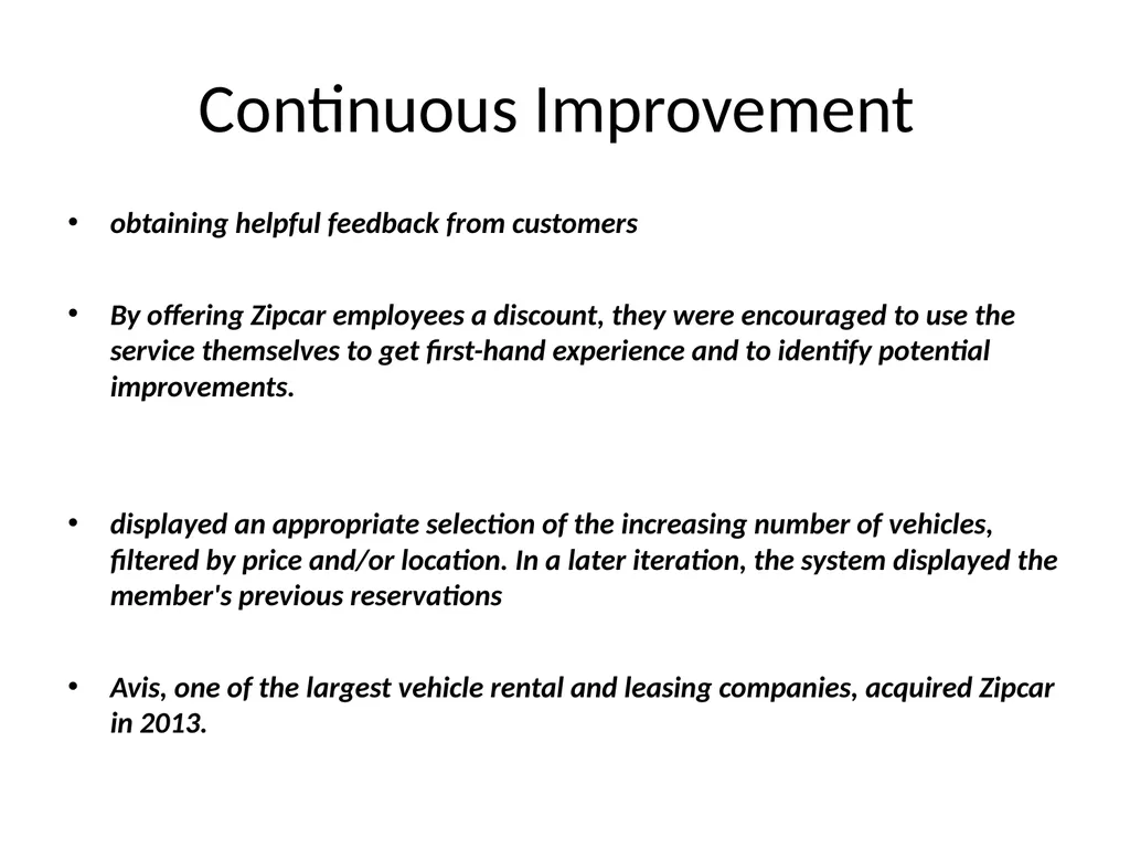 Product-Service Systems In June 2000, Zipcar - slide 13 of 13