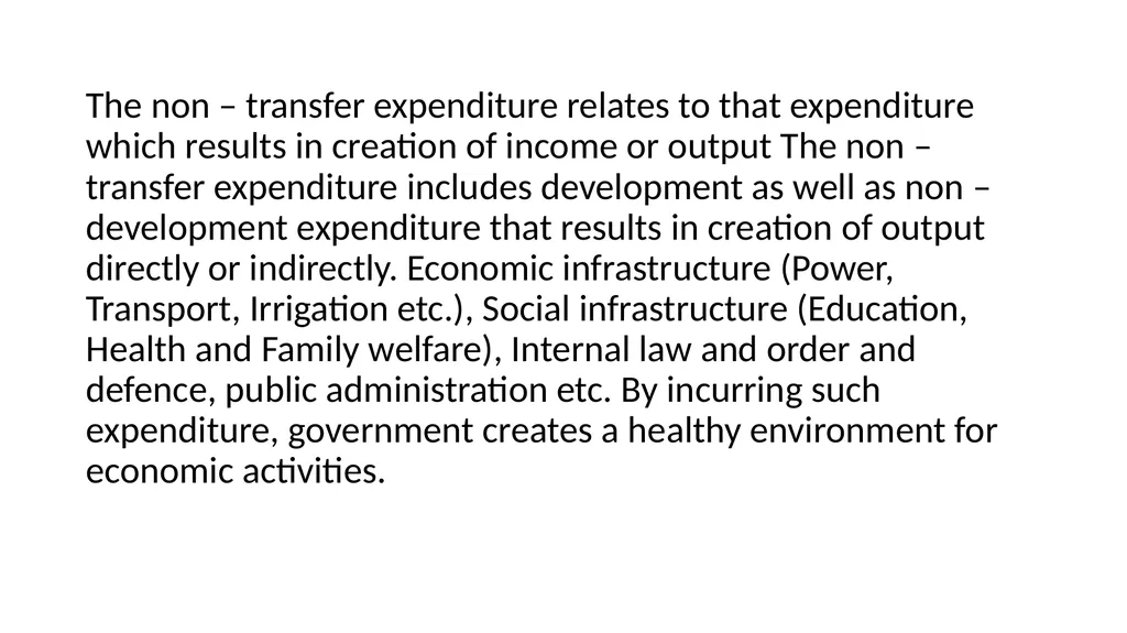 Public Expenditure Expenses incurred by the public - slide 14 of 26