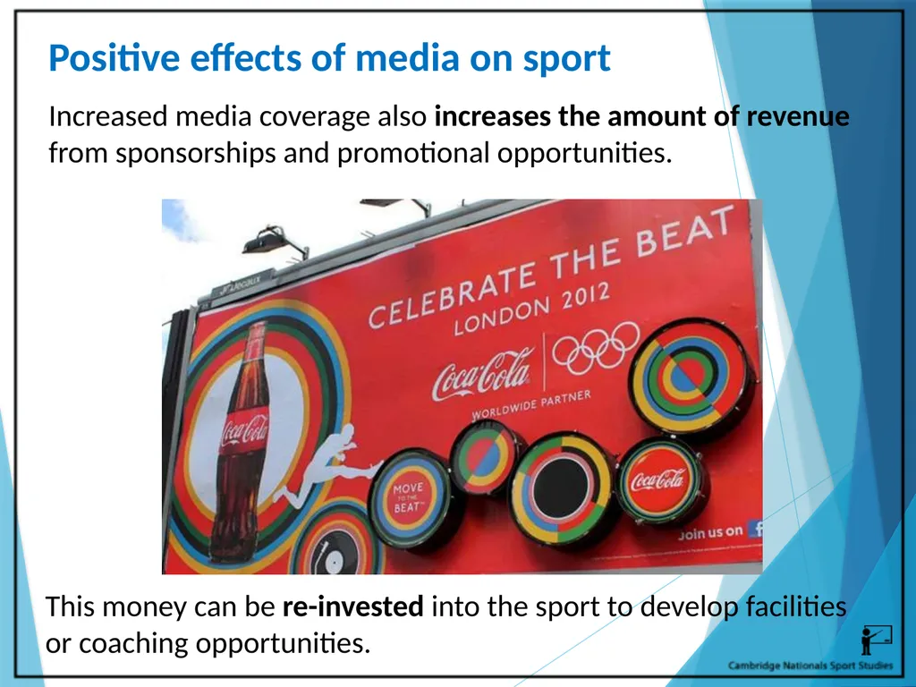 R054 – Sport and the Media Learning Outcomes LO1 - - slide 12 of 40