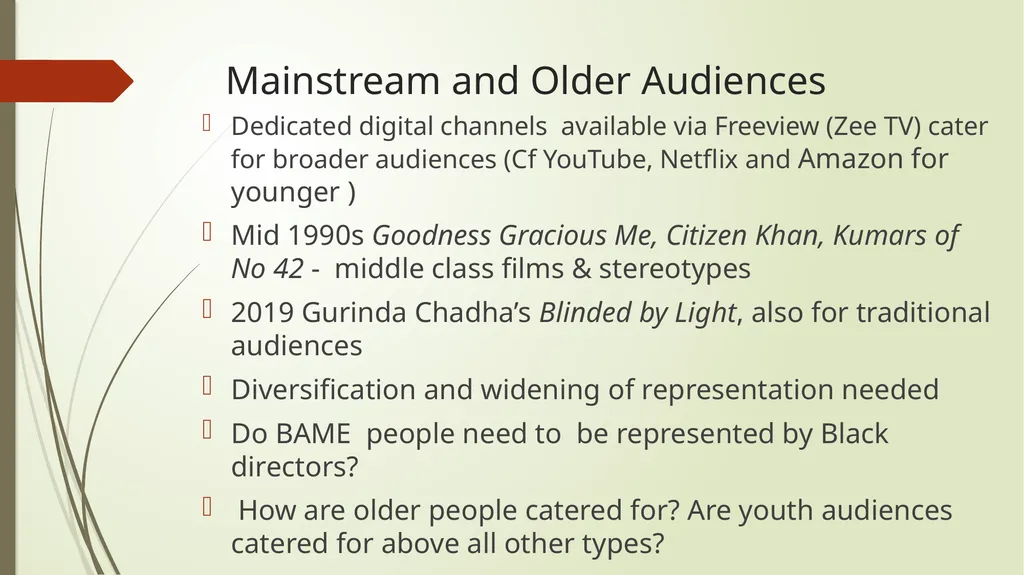 Digital Diaspora Audiences Professor Janet Wilson, - slide 9 of 12