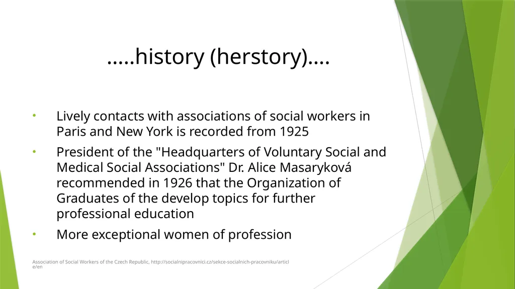 Association of Social Workers of the Czech - slide 4 of 13