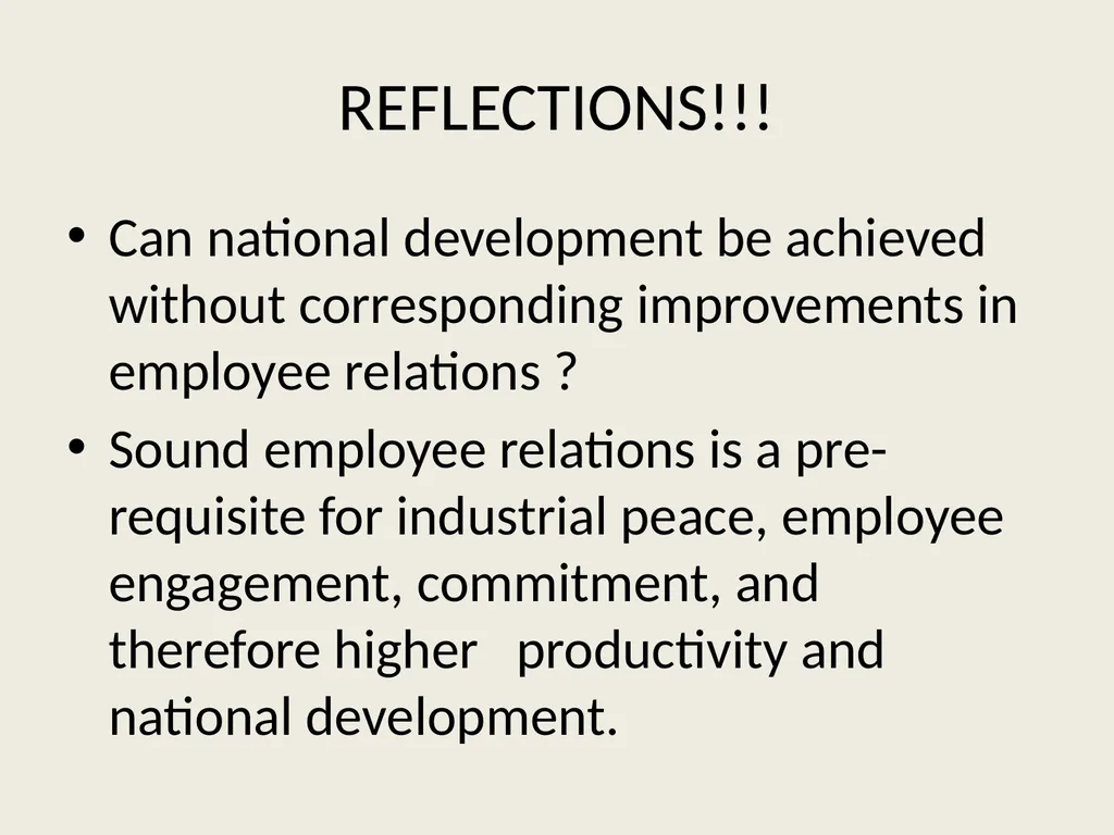Public sector reforms and employee relations: Is - slide 59 of 63
