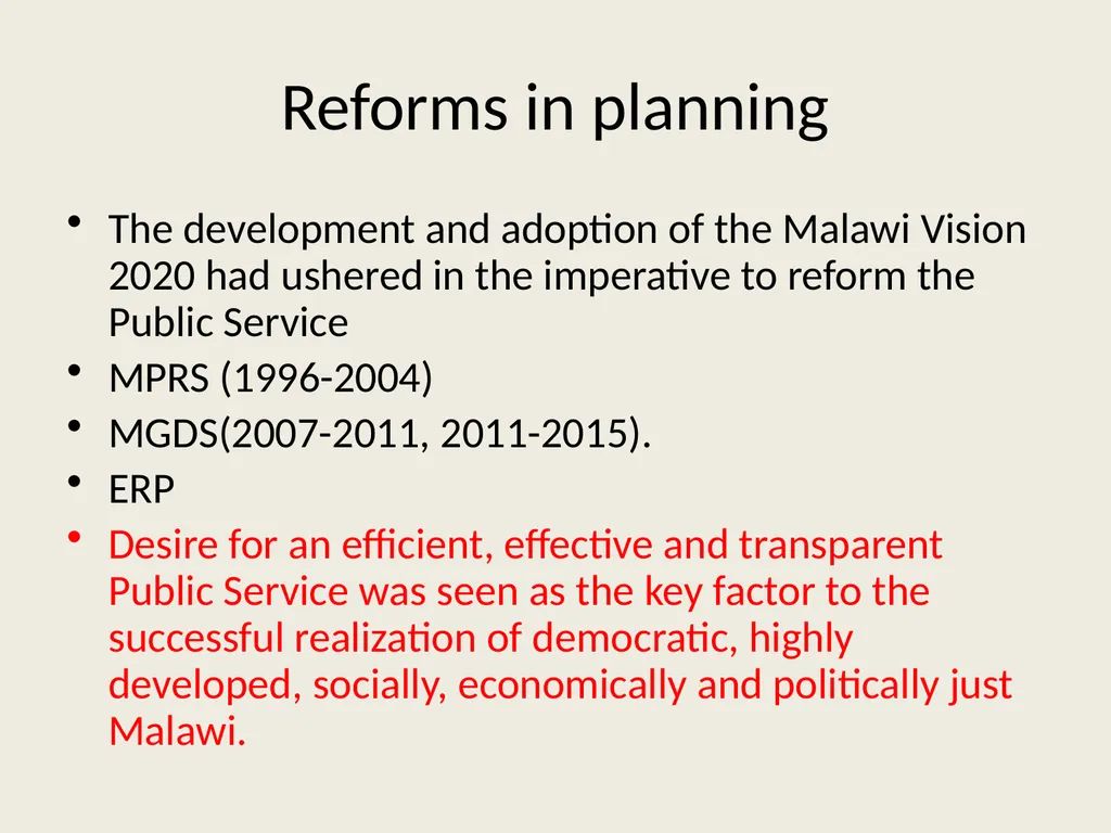 Public sector reforms and employee relations: Is - slide 11 of 63