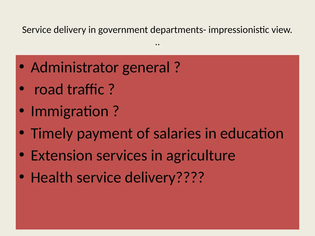 Public sector reforms and employee relations: Is - slide 22 of 63