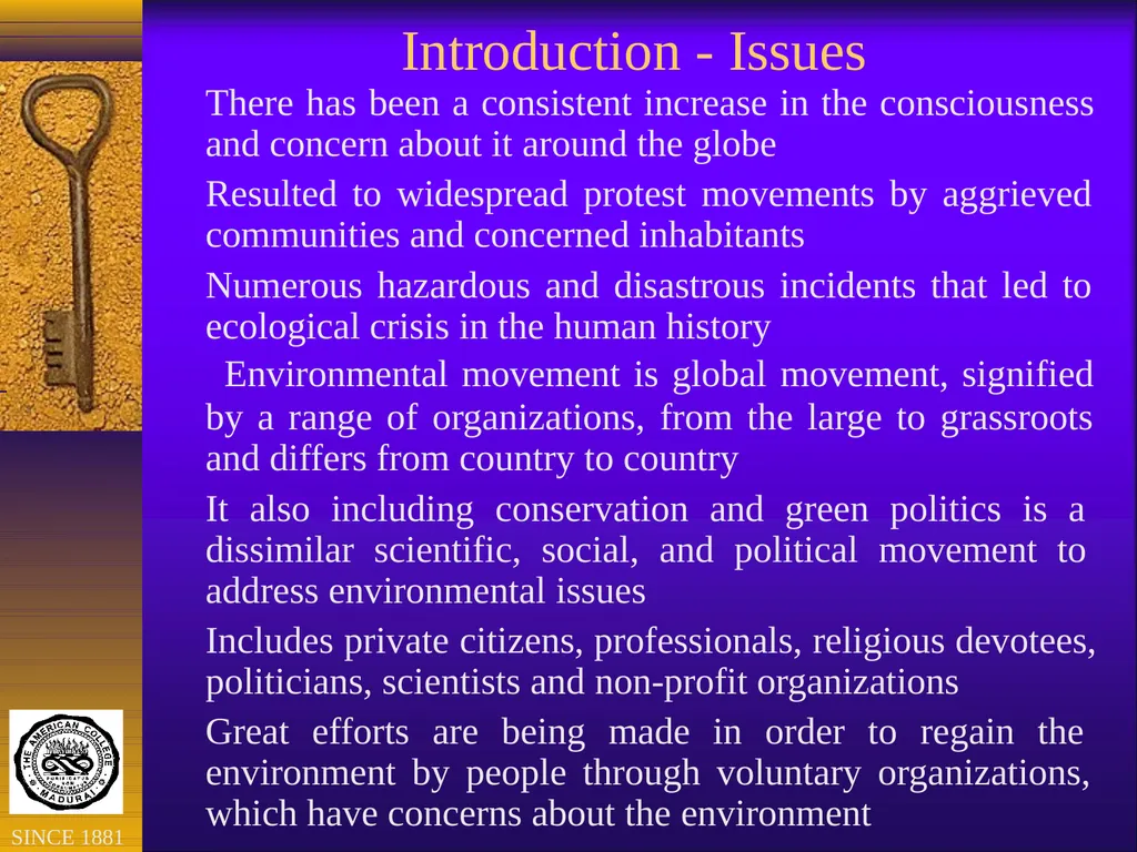 Environmental Movements in India: Lessons for New - slide 5 of 22
