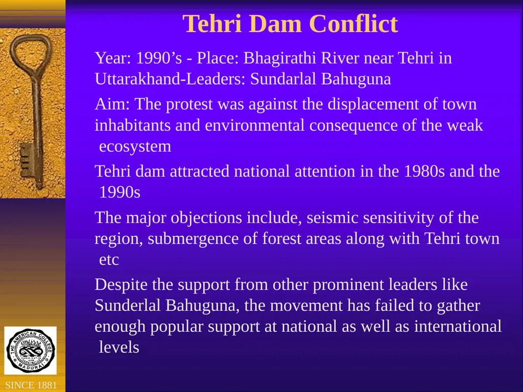 Environmental Movements in India: Lessons for New - slide 15 of 22