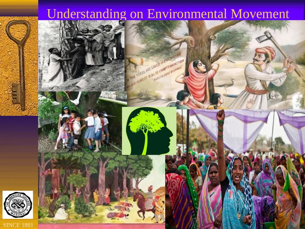 Environmental Movements in India: Lessons for New - slide 3 of 22