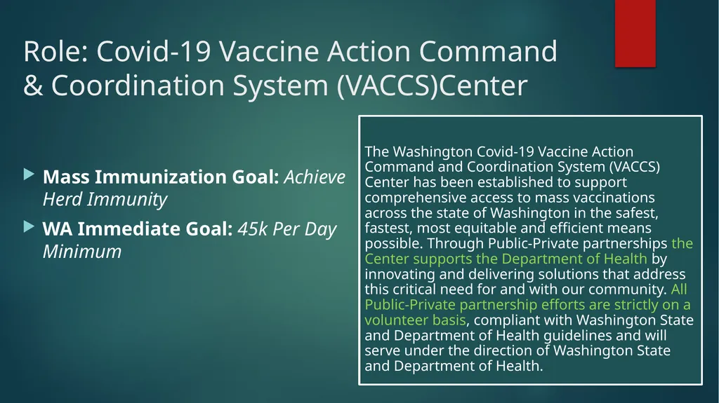 Dan Laster, Director dan.laster@doh.wa.gov - slide 3 of 10