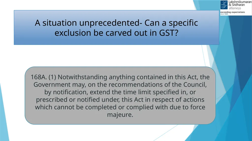 IMPACTS OF COVID-19 IN GST Shivam Mehta, - slide 34 of 58