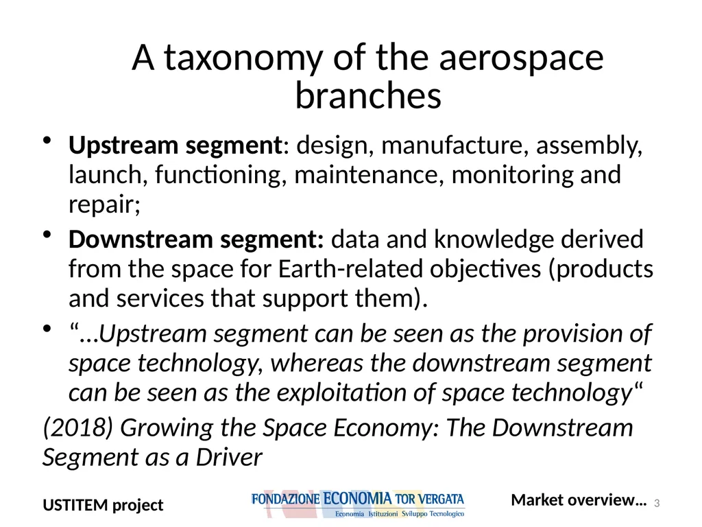 USTITEM project – final version (Upstream - slide 3 of 42