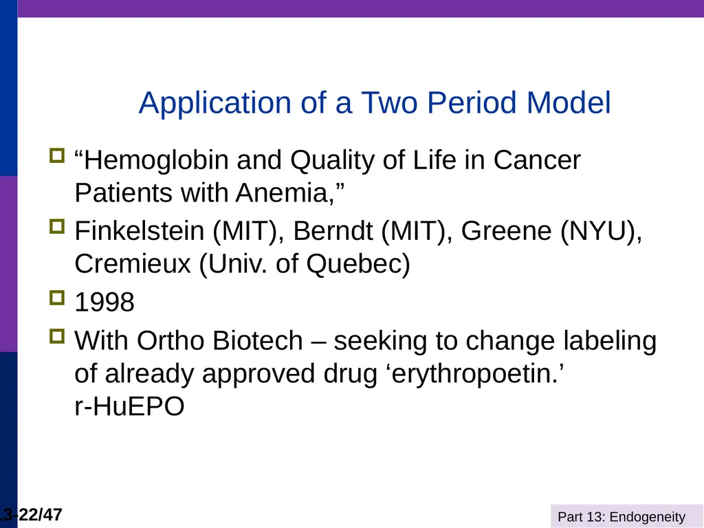Econometrics I Professor William Greene Stern - slide 22 of 51