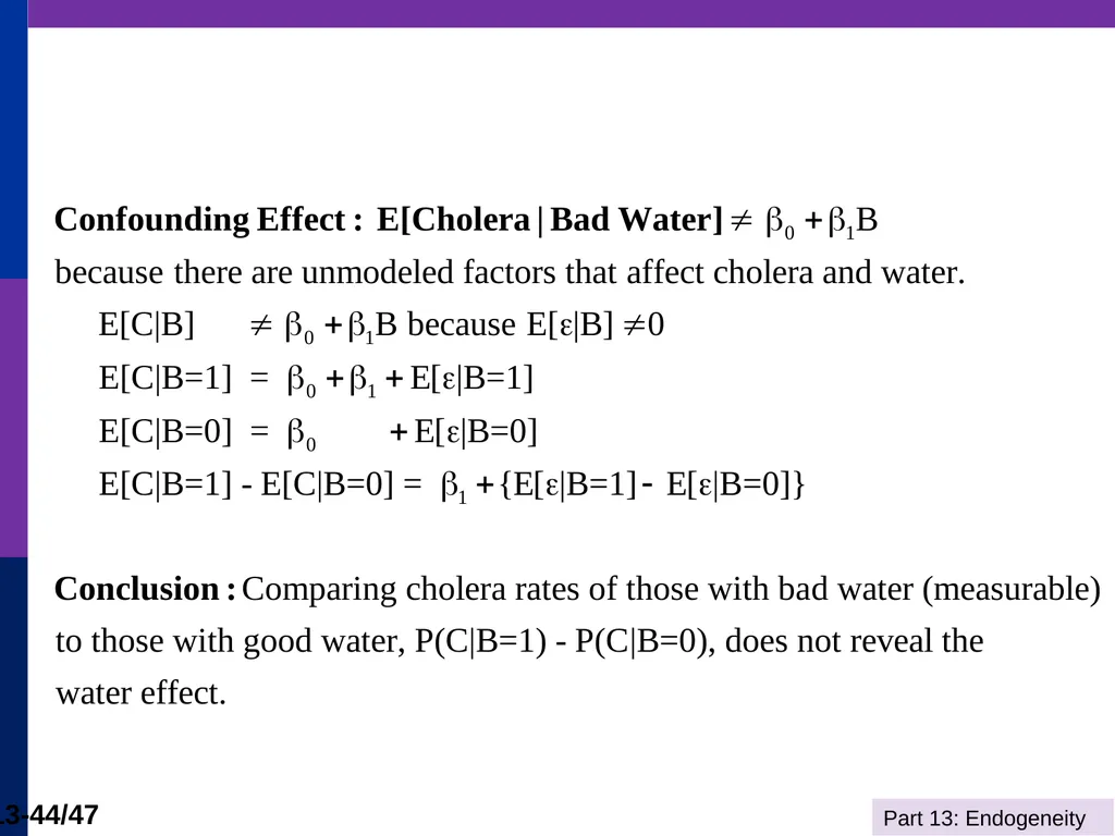 Econometrics I Professor William Greene Stern - slide 44 of 51