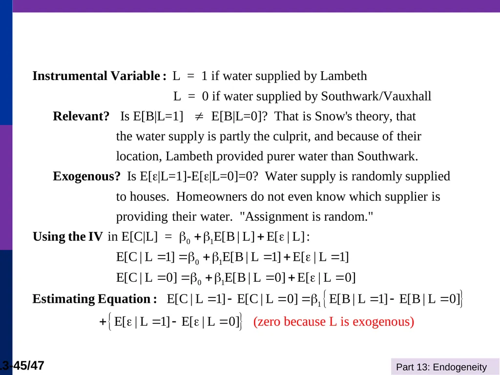 Econometrics I Professor William Greene Stern - slide 45 of 51