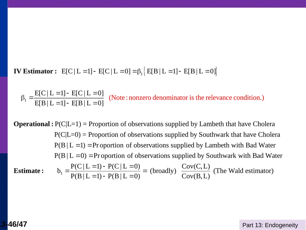 Econometrics I Professor William Greene Stern - slide 46 of 51