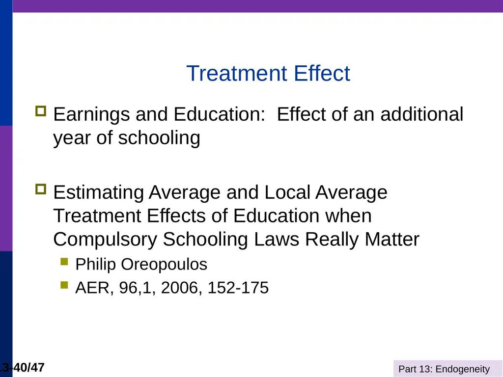 Econometrics I Professor William Greene Stern - slide 40 of 51
