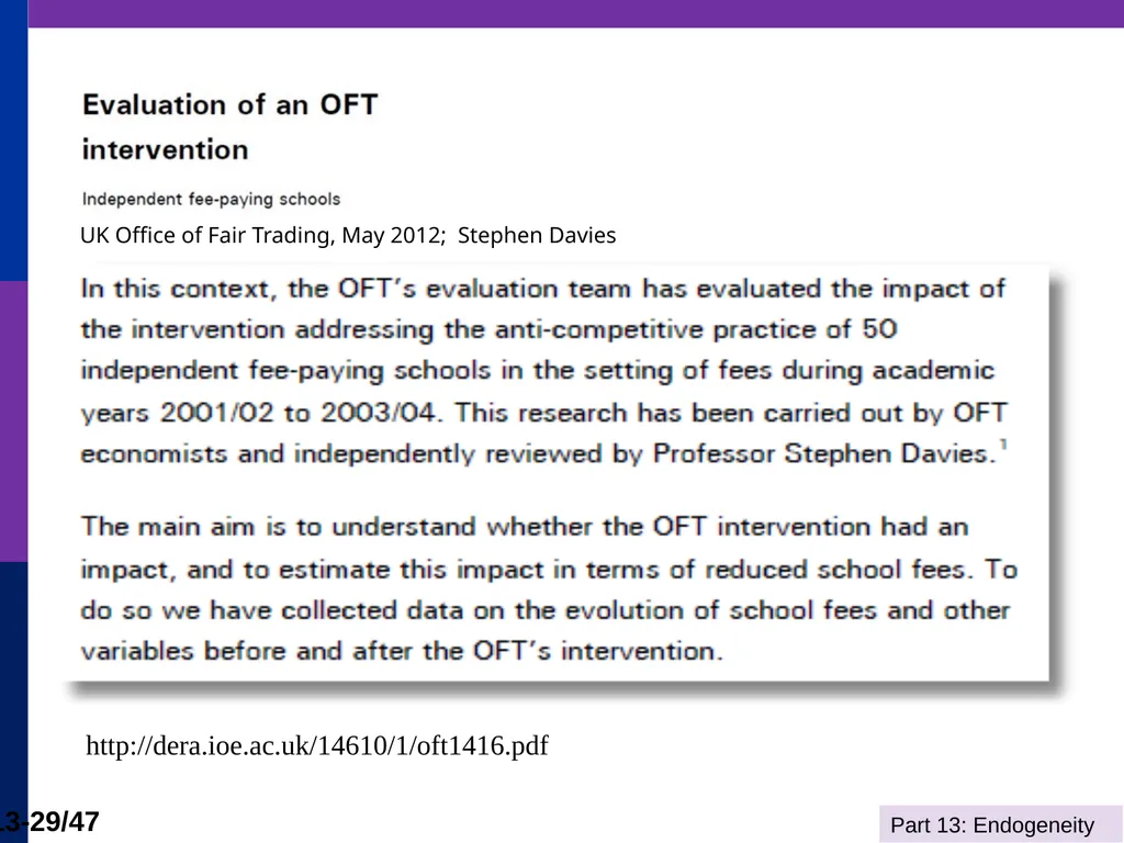 Econometrics I Professor William Greene Stern - slide 29 of 51