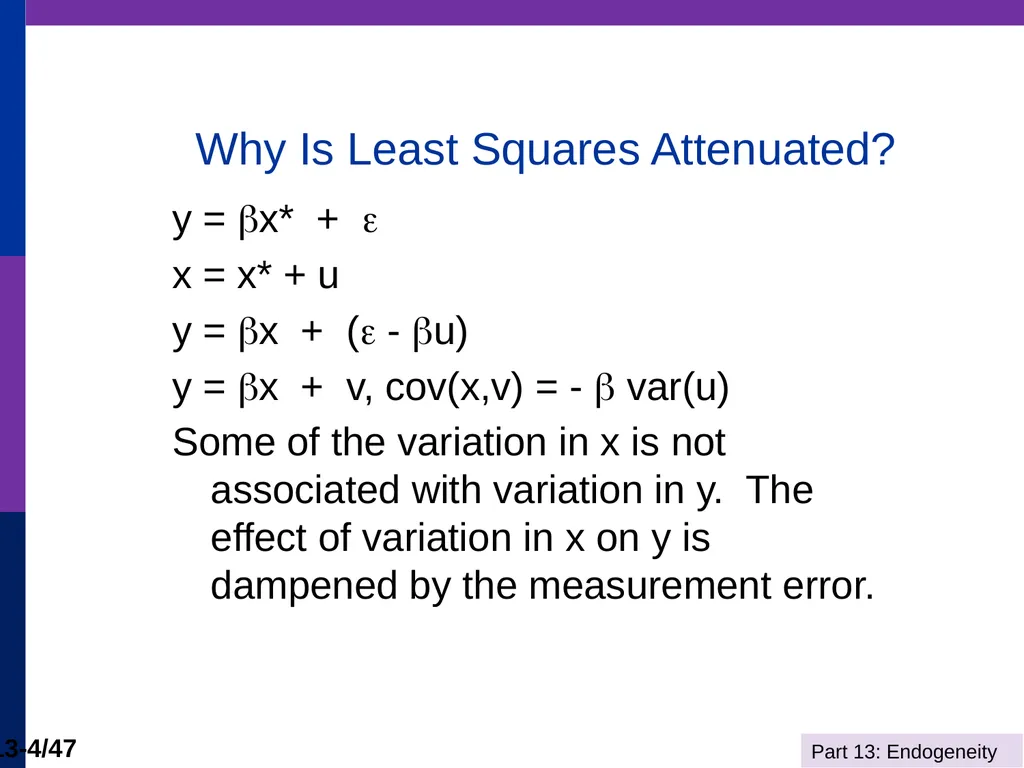 Econometrics I Professor William Greene Stern - slide 4 of 51