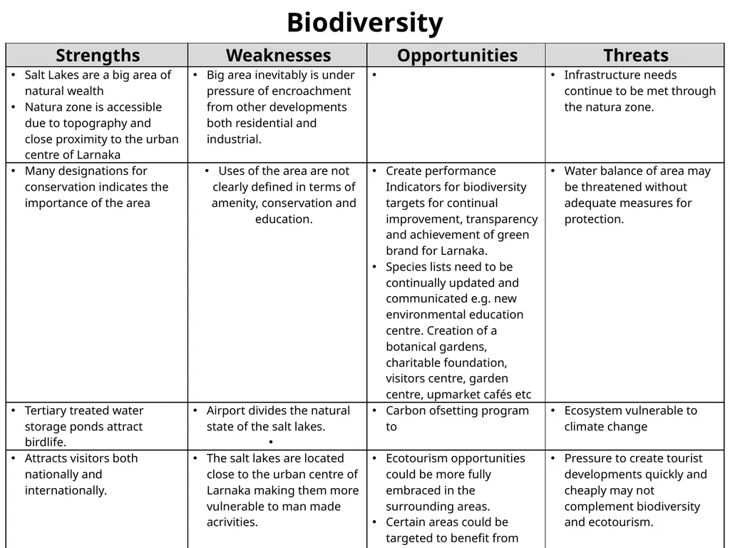 Demographic Characteristcs of Larnaka SWOT - slide 31 of 54