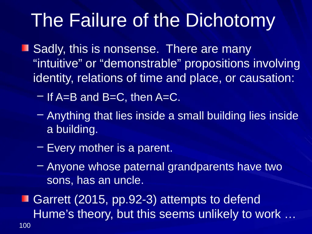 David Hume, 1711-1776 Peter Millican Hertford - slide 100 of 390
