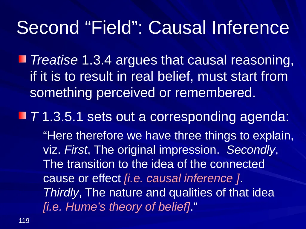 David Hume, 1711-1776 Peter Millican Hertford - slide 119 of 390