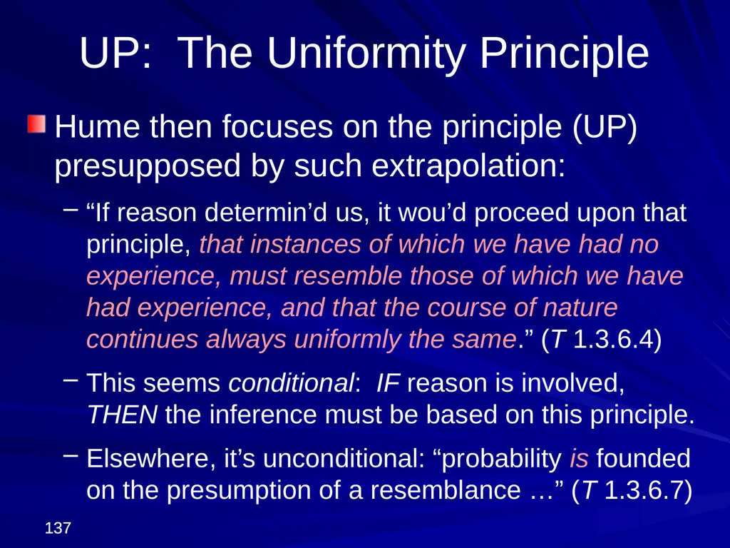 David Hume, 1711-1776 Peter Millican Hertford - slide 137 of 390