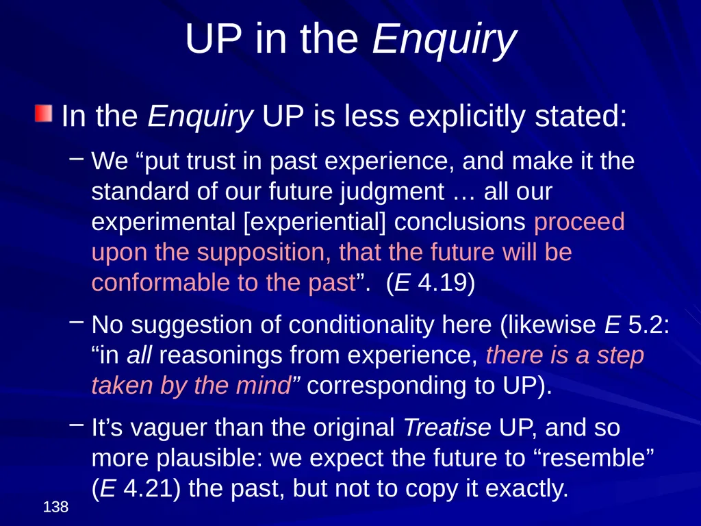 David Hume, 1711-1776 Peter Millican Hertford - slide 138 of 390