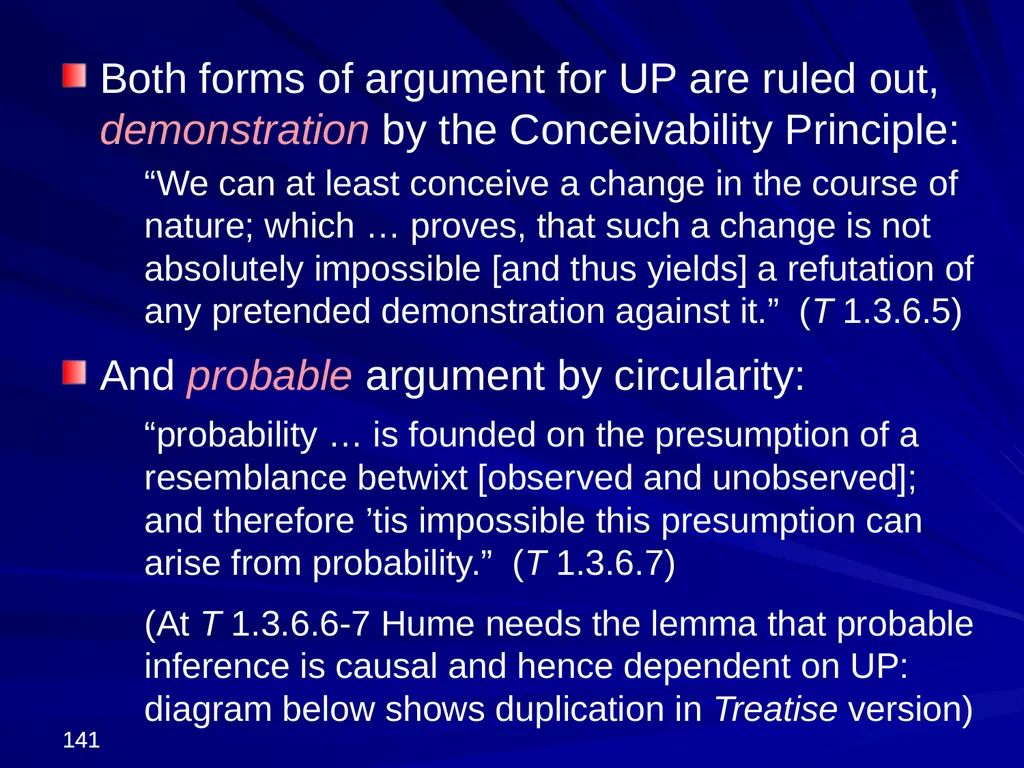 David Hume, 1711-1776 Peter Millican Hertford - slide 141 of 390